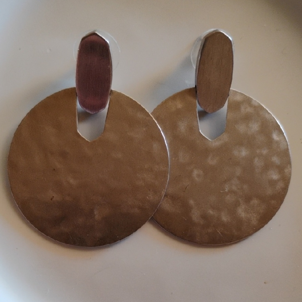 Kendra Scott Signed Statement Earings - image 1